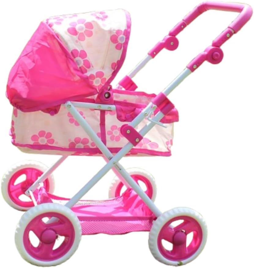 Doll Stroller Canopy Floral