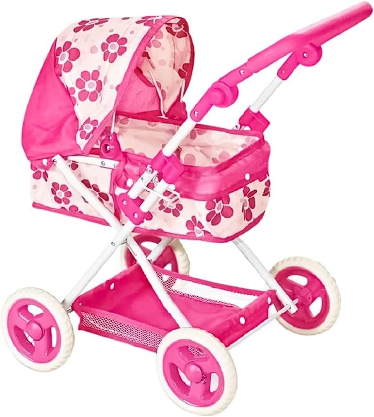 Doll Stroller Canopy Floral
