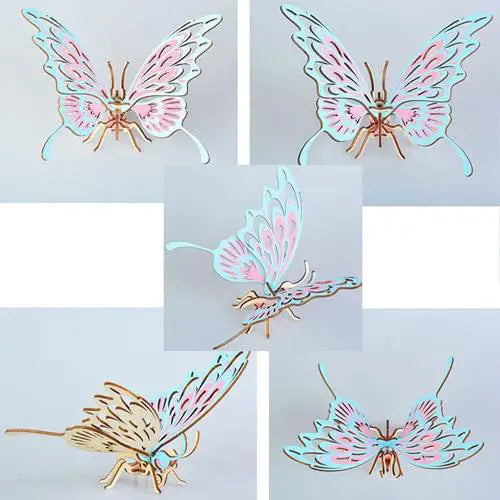 3d puzzle butterfly 3