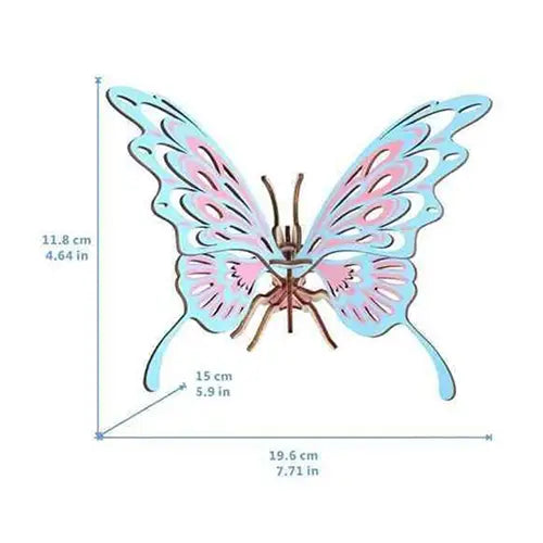 3d puzzle butterfly 4