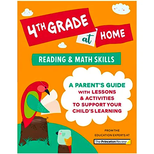 4th grade at home reading & math skills