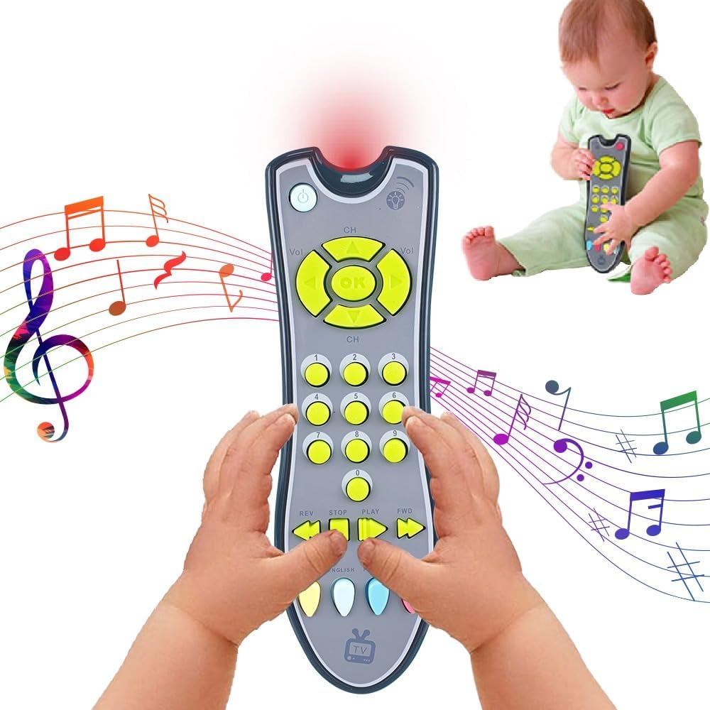 Baby TV Remote Control – Educational Learning Toy for Kids