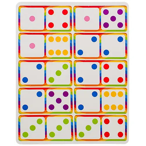 Rainbow Dominoes Game 2