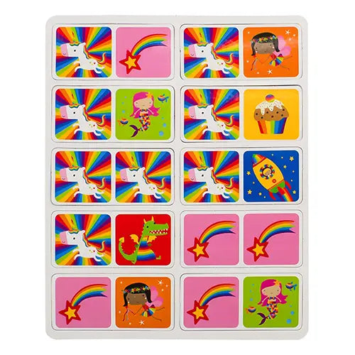 Rainbow Dominoes Game 5