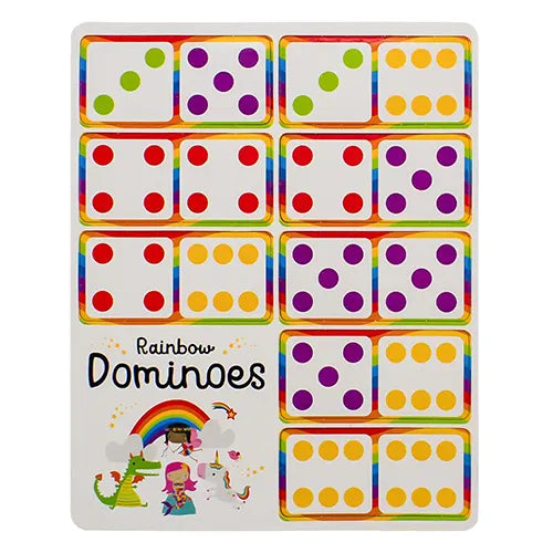 Rainbow Dominoes Game 7