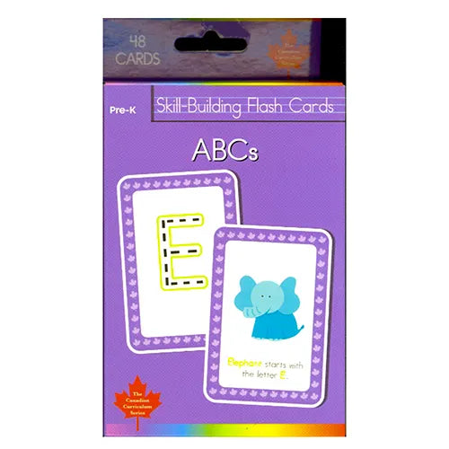 abcs skill building flash cards 1