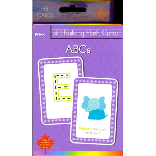 abcs skill building flash cards 2