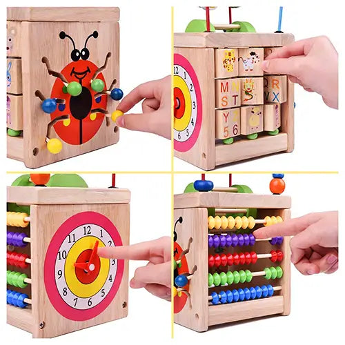 activity cube lady bug 4