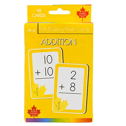 addition skill building flash cards 1