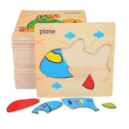 animal fruit vehicle wooden puzzle 1 pc 7