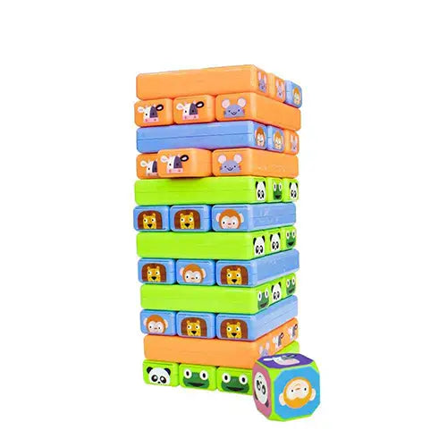 animals stacking game tower building set balancing 1