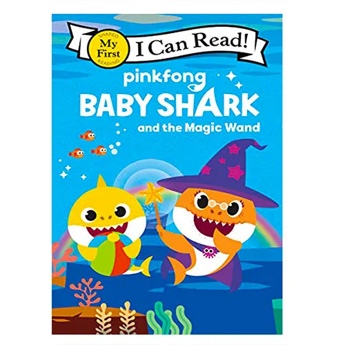 baby shark and the magic wand my first i can read 1