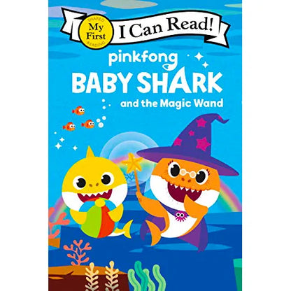 baby shark and the magic wand my first i can read 2