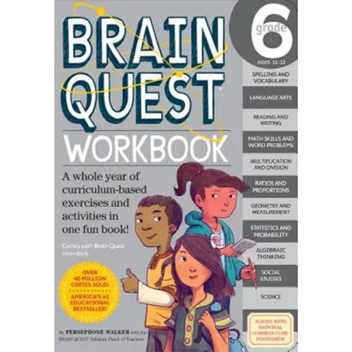 brain quest workbook grade 6 1