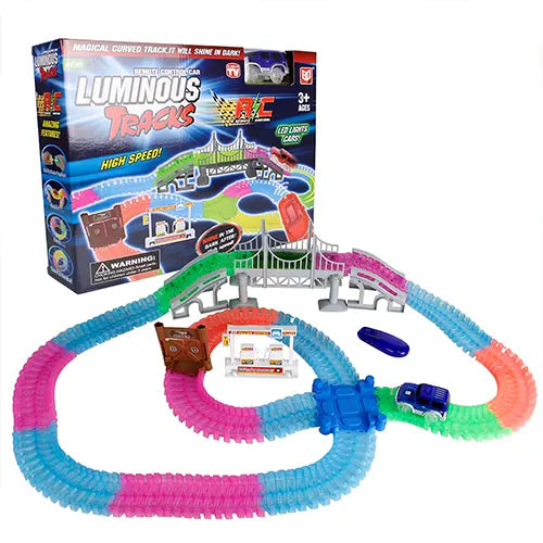 car track luminous 1