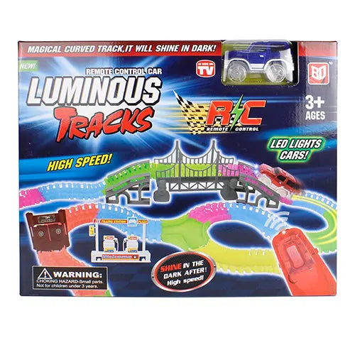 car track luminous 8