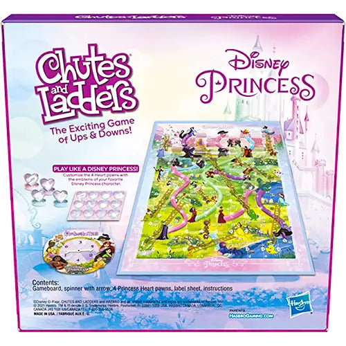 chutes and ladders disney princess 4