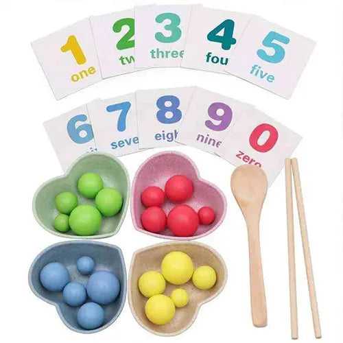 counting montessori ball set 2