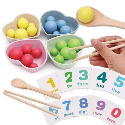 counting montessori ball set 3