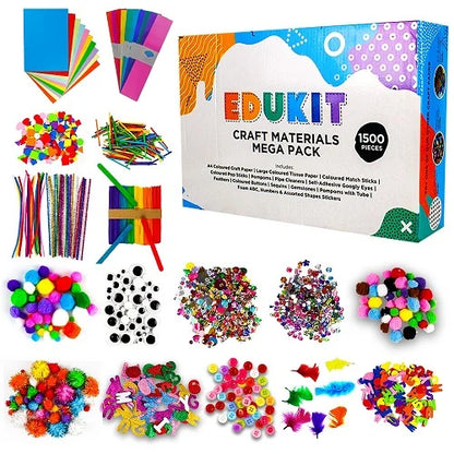 craft materials pack of 1500 pieces 1