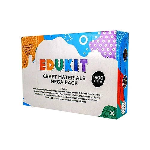 craft materials pack of 1500 pieces 24