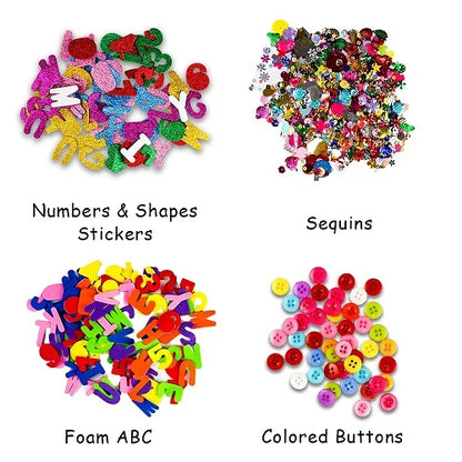 craft materials pack of 1500 pieces 4