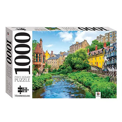 dean village edinbugh scotland 1000 piece jigsaw puzzle mindbogglers 1