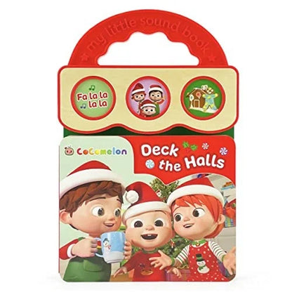 deck the halls my little sound book cocomelon