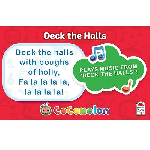 deck the halls my little sound book cocomelon 4