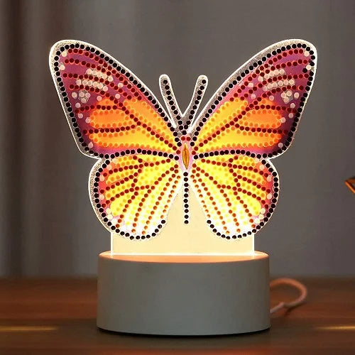 diamond painting diy lamp butterfly 2