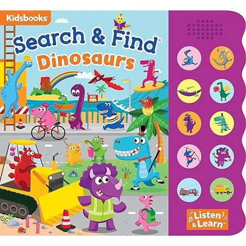 dinosaurs search and find