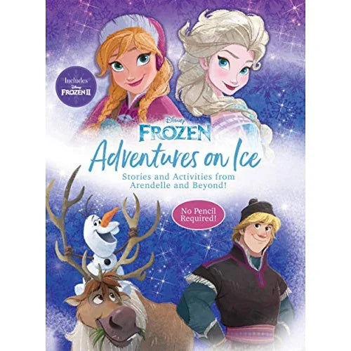 disney frozen adventures on ice stories and activity book from arendelle and beyond