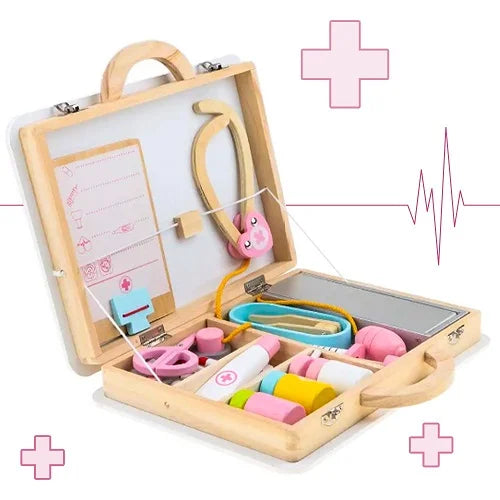 doctor kit wooden 6