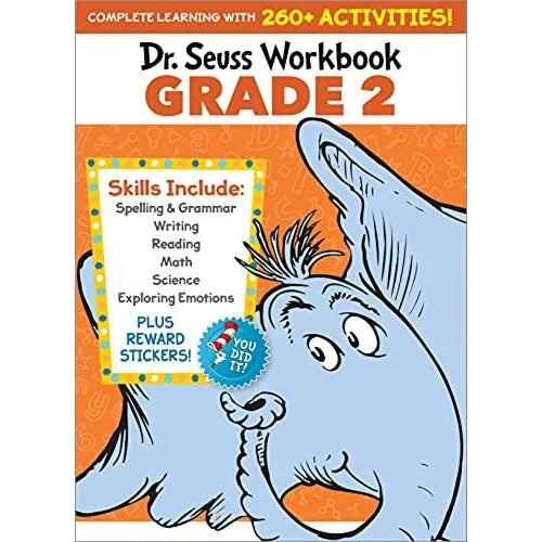 dr seuss workbook grade 2