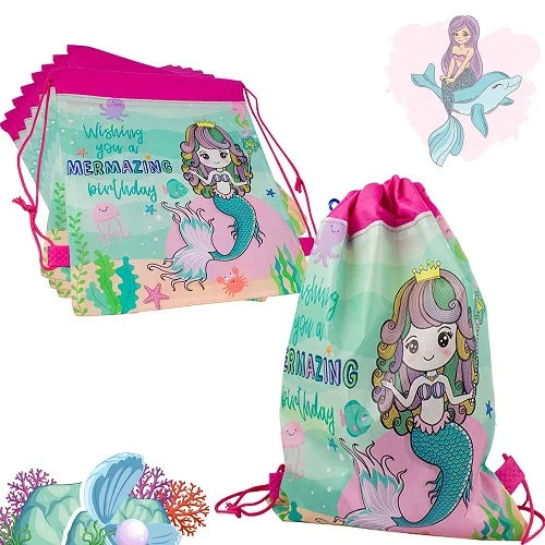 drawstring character bags 1