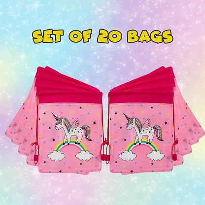 drawstring character bags 24