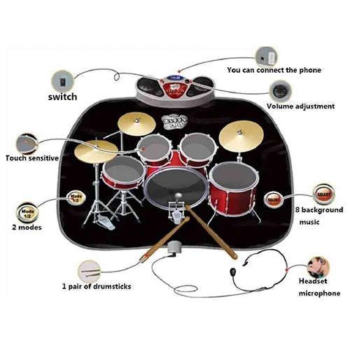 drum playmat 6