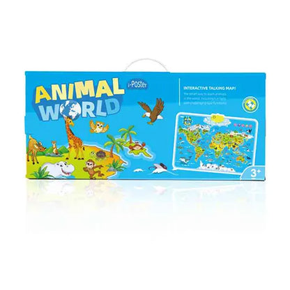 educational interactive poster animals 4