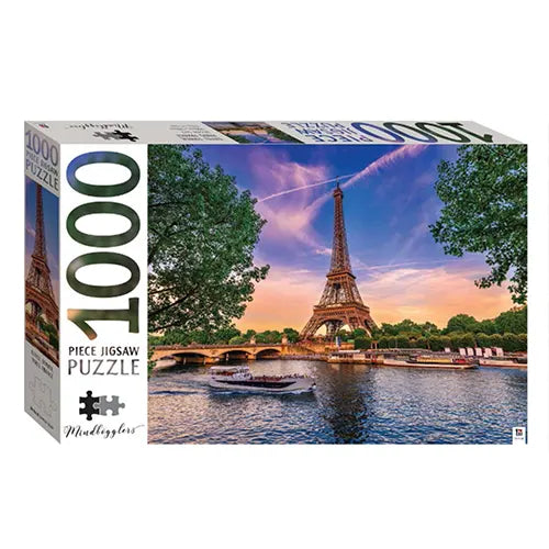 eiffel tower paris france 1000 piece jigsaw puzzle mindbogglers 1