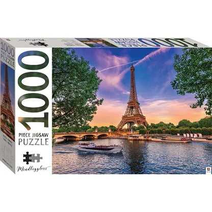 eiffel tower paris france 1000 piece jigsaw puzzle mindbogglers 2