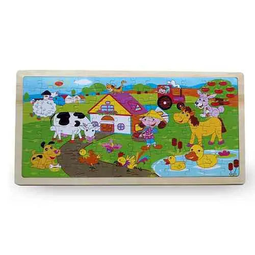 farm life puzzle wooden 1