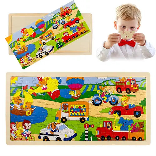 farm puzzle assorted 10