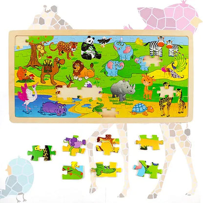 farm puzzle assorted 6