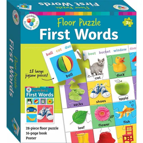 first words floor puzzle hinkler building blocks 2