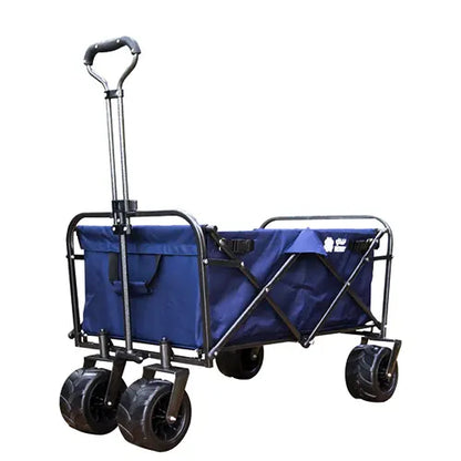 foldable heavy duty outdoor trolley utility transport cart 80kg 10