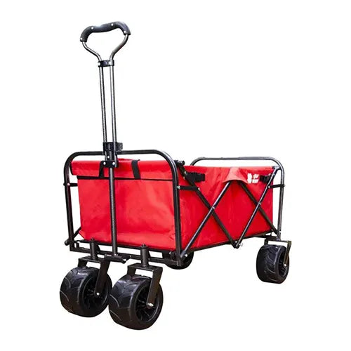 foldable heavy duty outdoor trolley utility transport cart 80kg 19