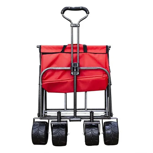 foldable heavy duty outdoor trolley utility transport cart 80kg 22