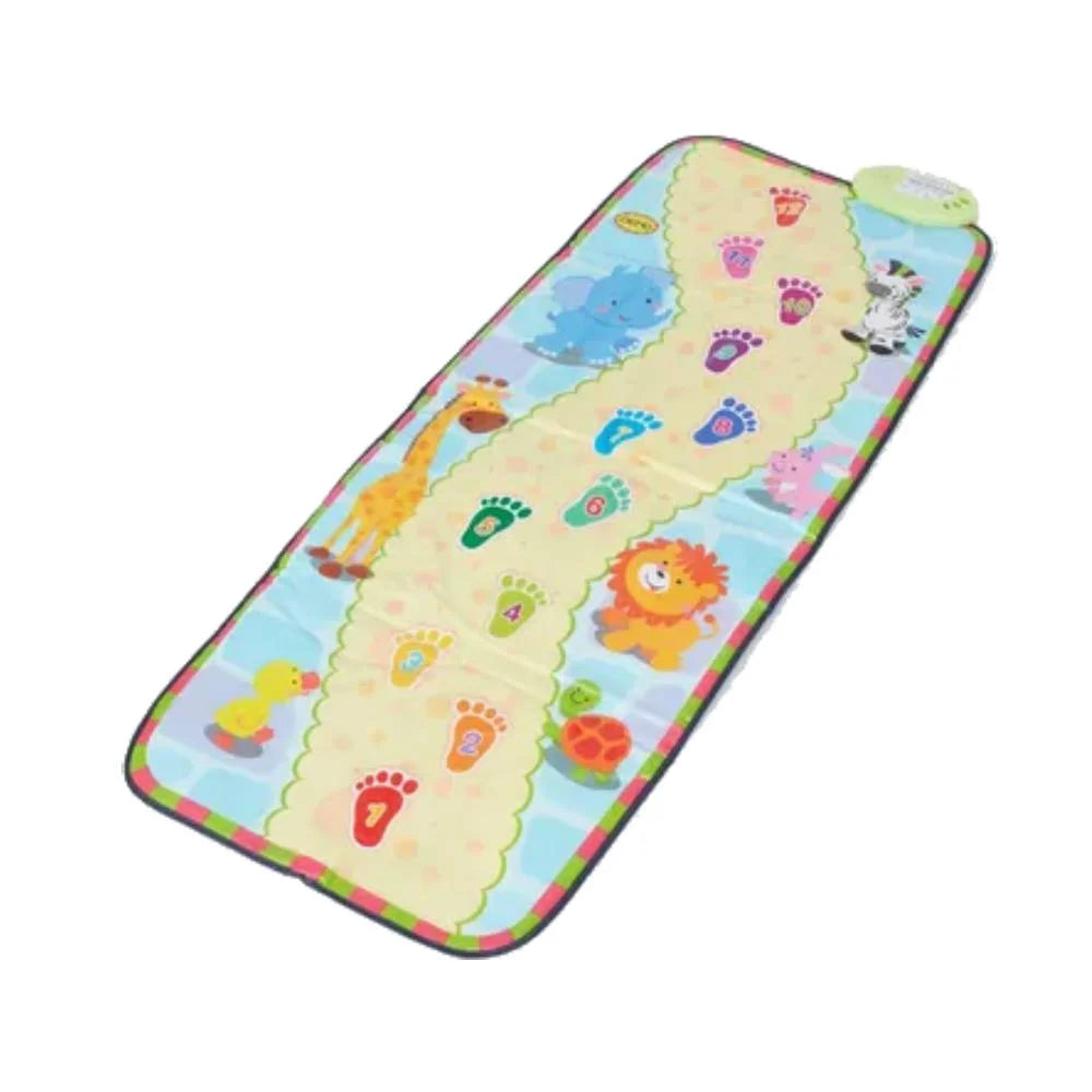 footprint walk learning playmat 2