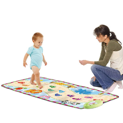 footprint walk learning playmat 5