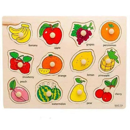 fruit puzzle wooden 1